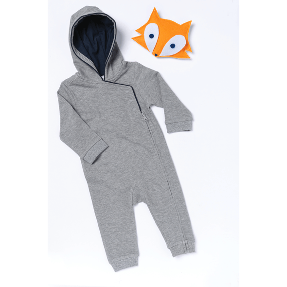 Kariban | Barboteuse bébé à capuche